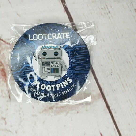 Loot Crate September 2017 Robotic Pin #LootPins - Picture 9 of 10